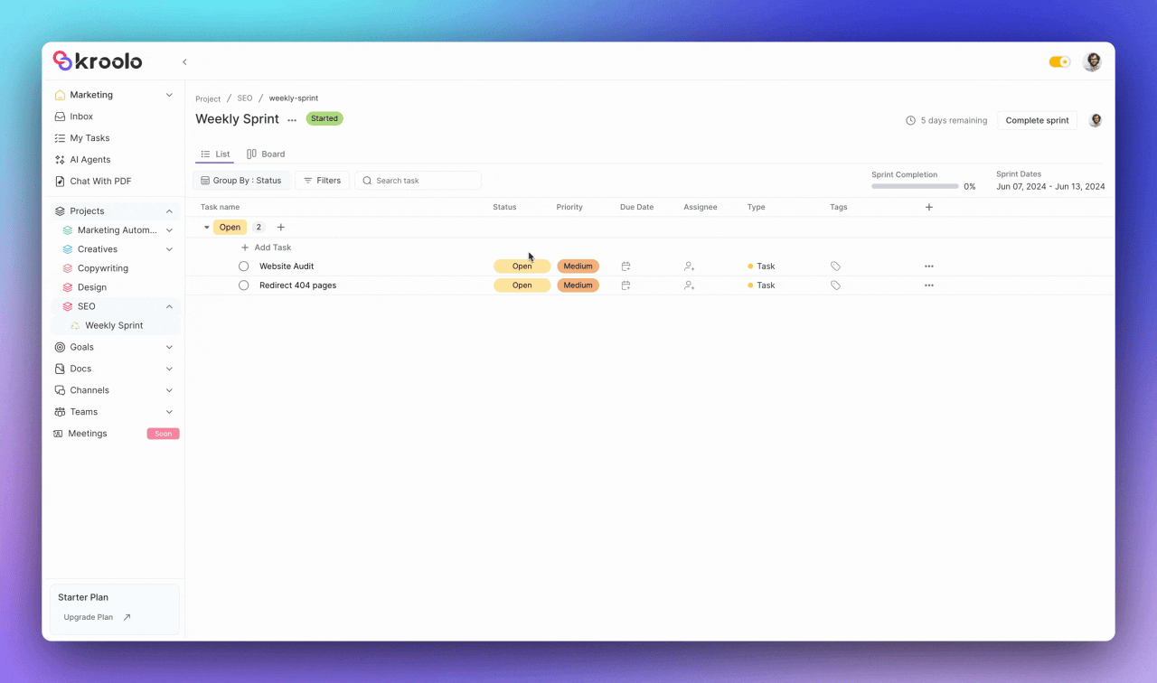 Task Management 