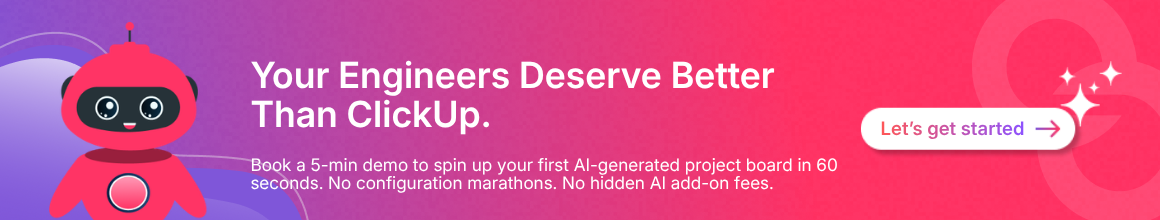 ClickUp alternative for high-velocity software development