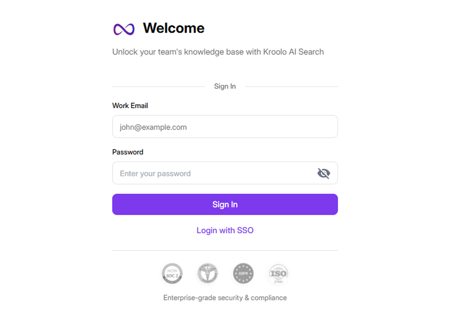 Sign up 