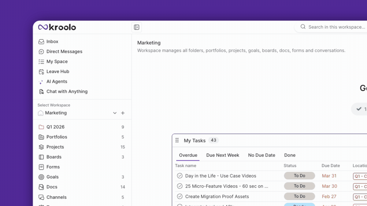 Step 2 — Open the Docs Section
