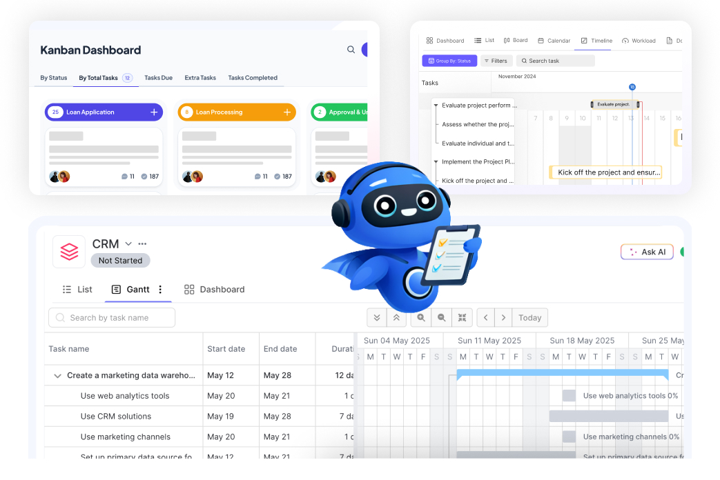 multiple project views